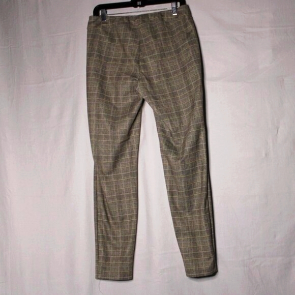 Zac & Rachel Plaid Pull-On Pants — Chic & Comfortable, Size L - Picture 2 of 5